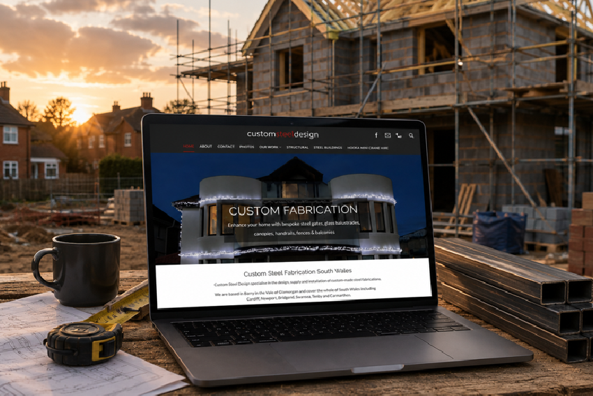 custom steel web design london